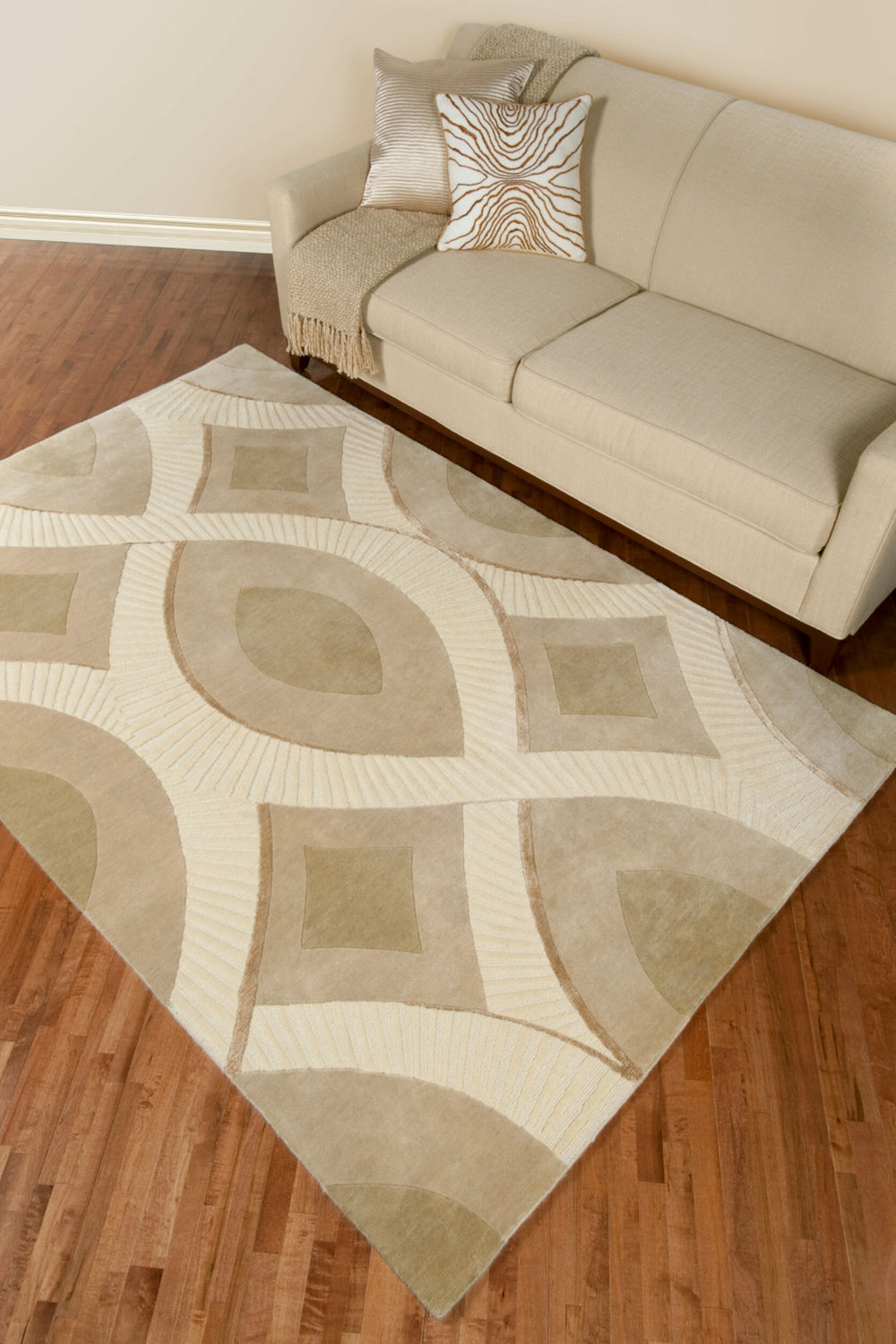 Candice Olson X Surya Decadent DCT-6501 Area Rug Room Scene Feature
