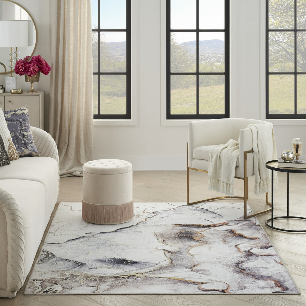 Nourison Daydream DDR01 Ivory Multicolor Area Rug by Inspire Me! Home D�cor Room Image Feature