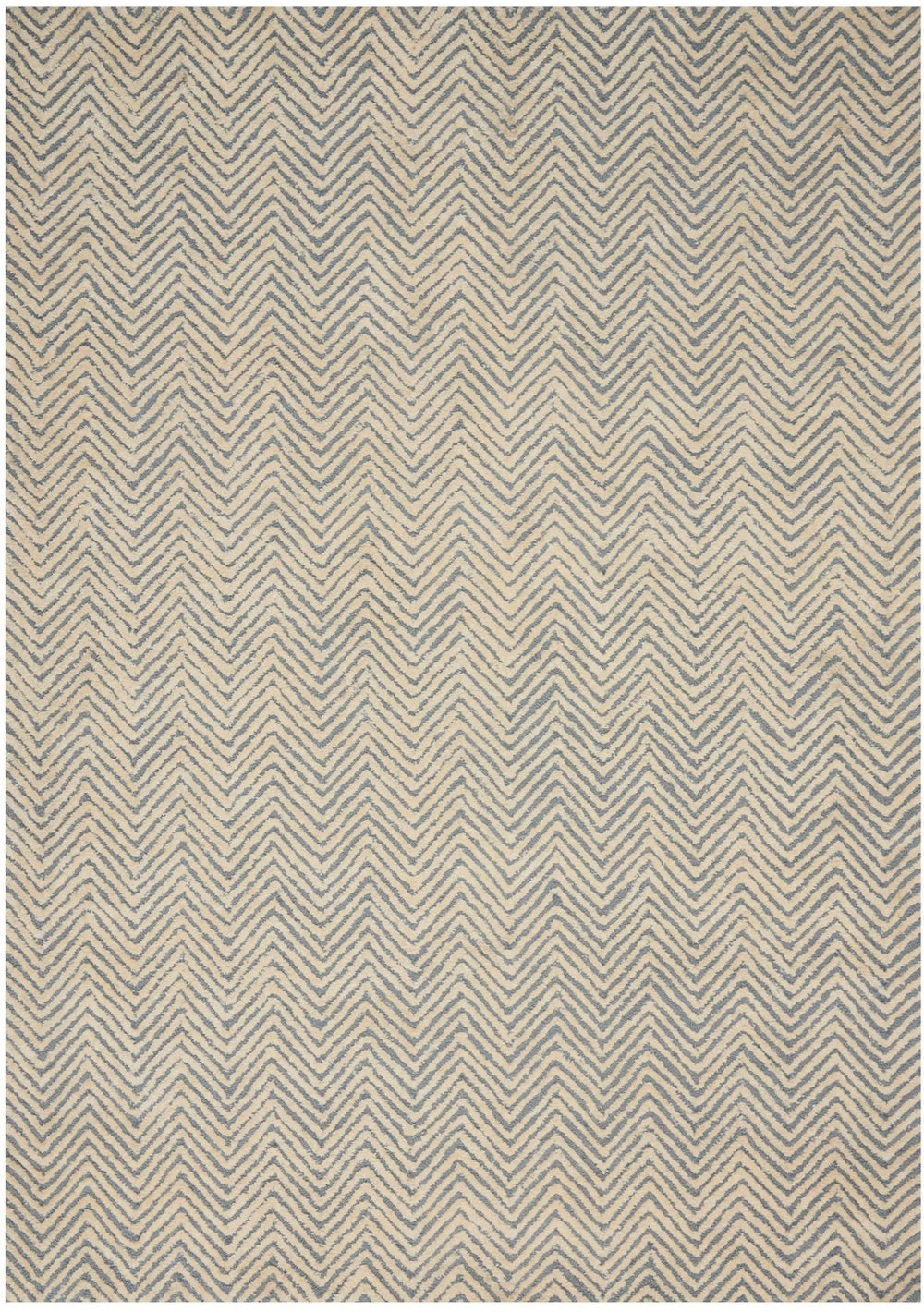 Nourison Deco Mod DEC03 Light Blue Ivory Area Rug