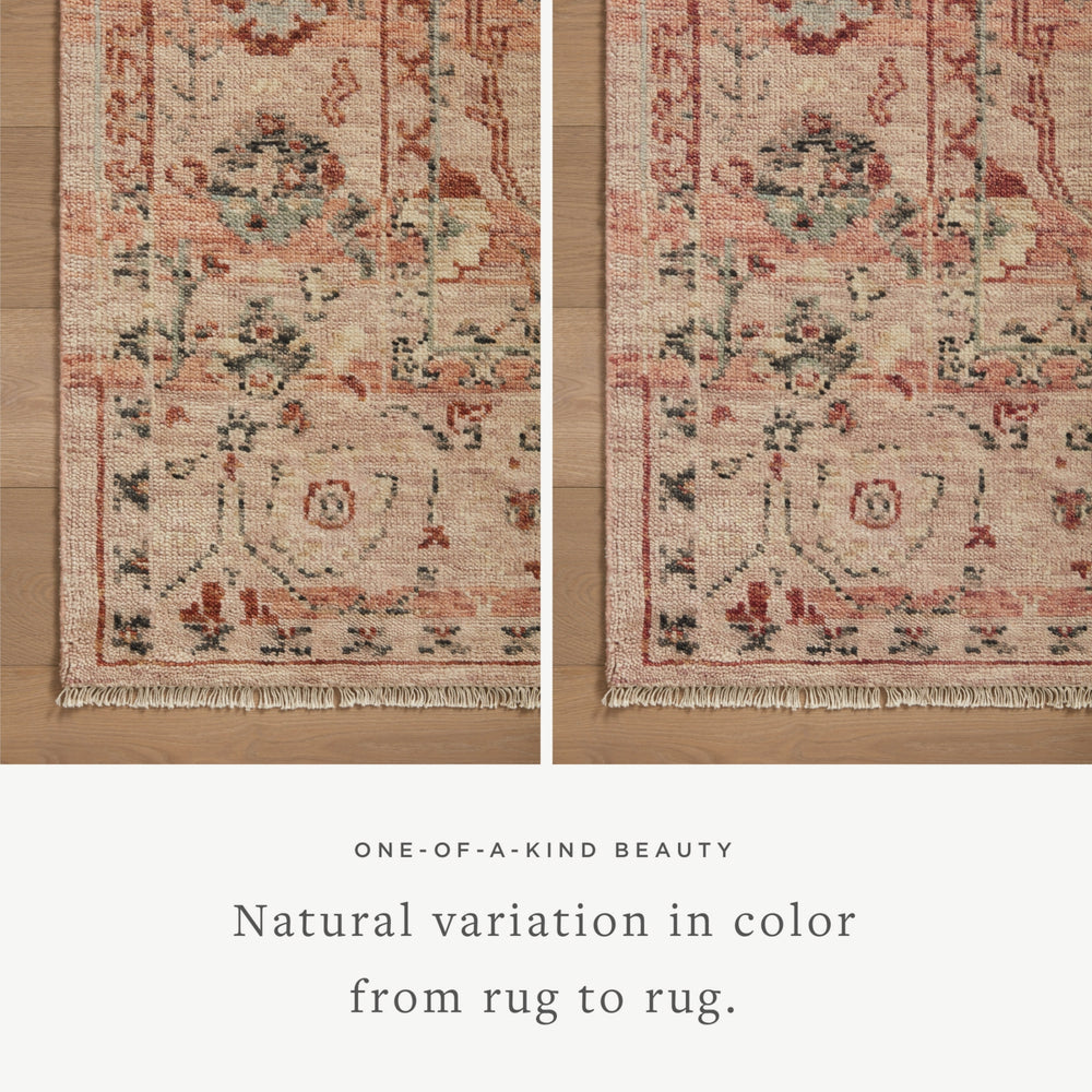 Loloi Dominic DOM-01 Clay/Rust Area Rug Lifestyle Image Feature