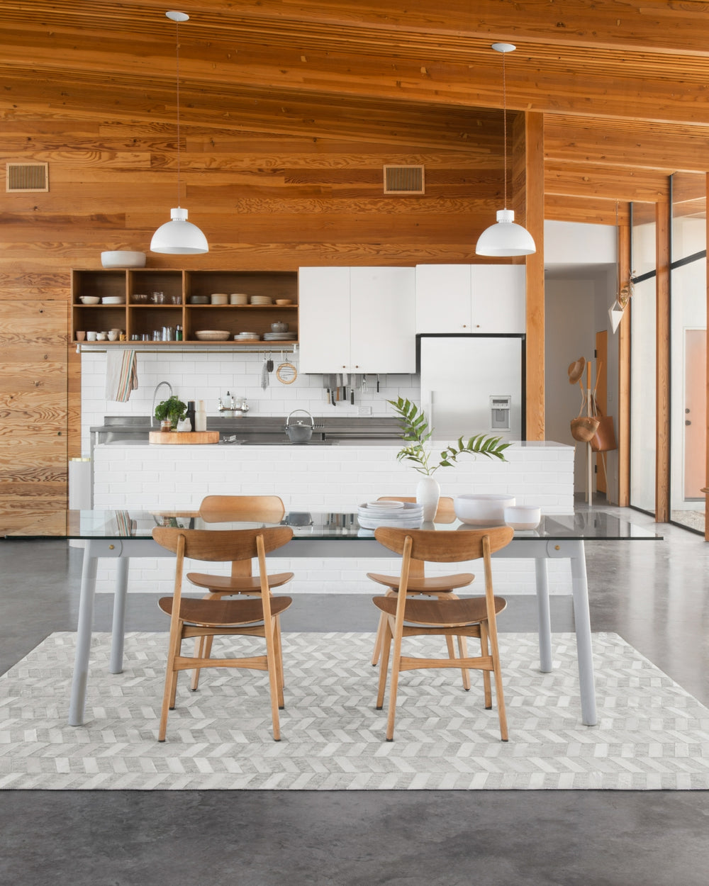 Loloi Dorado DB-01 Grey / Ivory Area Rug Lifestyle Image Feature