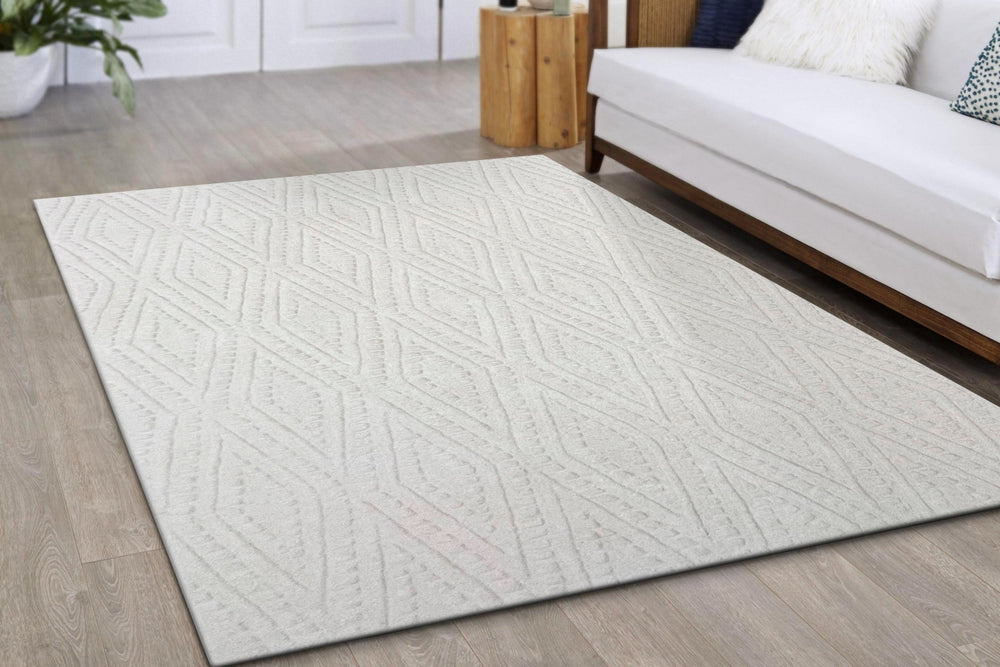 Dynamic Rugs Aria 8554 Ivory Area Rug Room Scene Feature