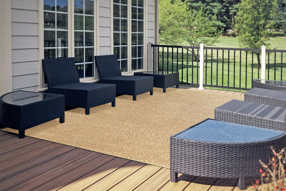 Dynamic Rugs Kenai 8775 Natural Area Rug Room Scene Feature