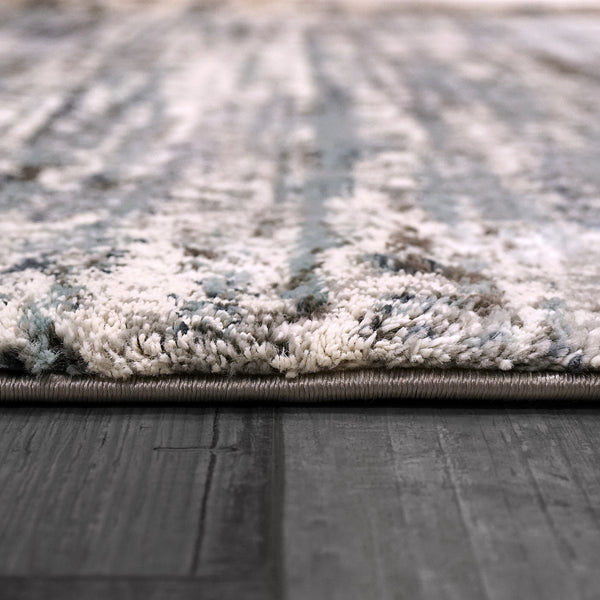 Dynamic Rugs Riley 6030 Blue/Grey Area Rug Incredible Rugs and Decor
