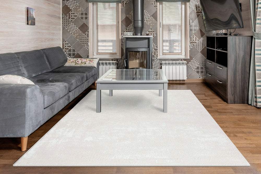 Dynamic Rugs Rori 9379 Ivory Area Rug Room Scene Feature