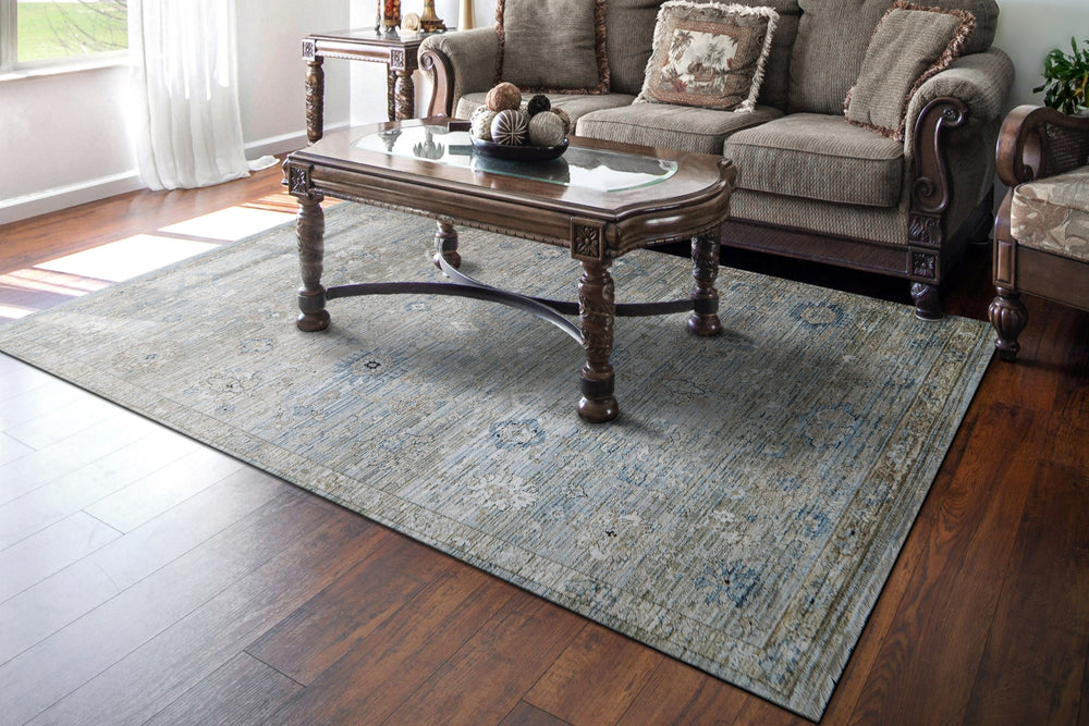Dynamic Rugs Trevi 13255 Beige/Multi Area Rug Room Scene Feature