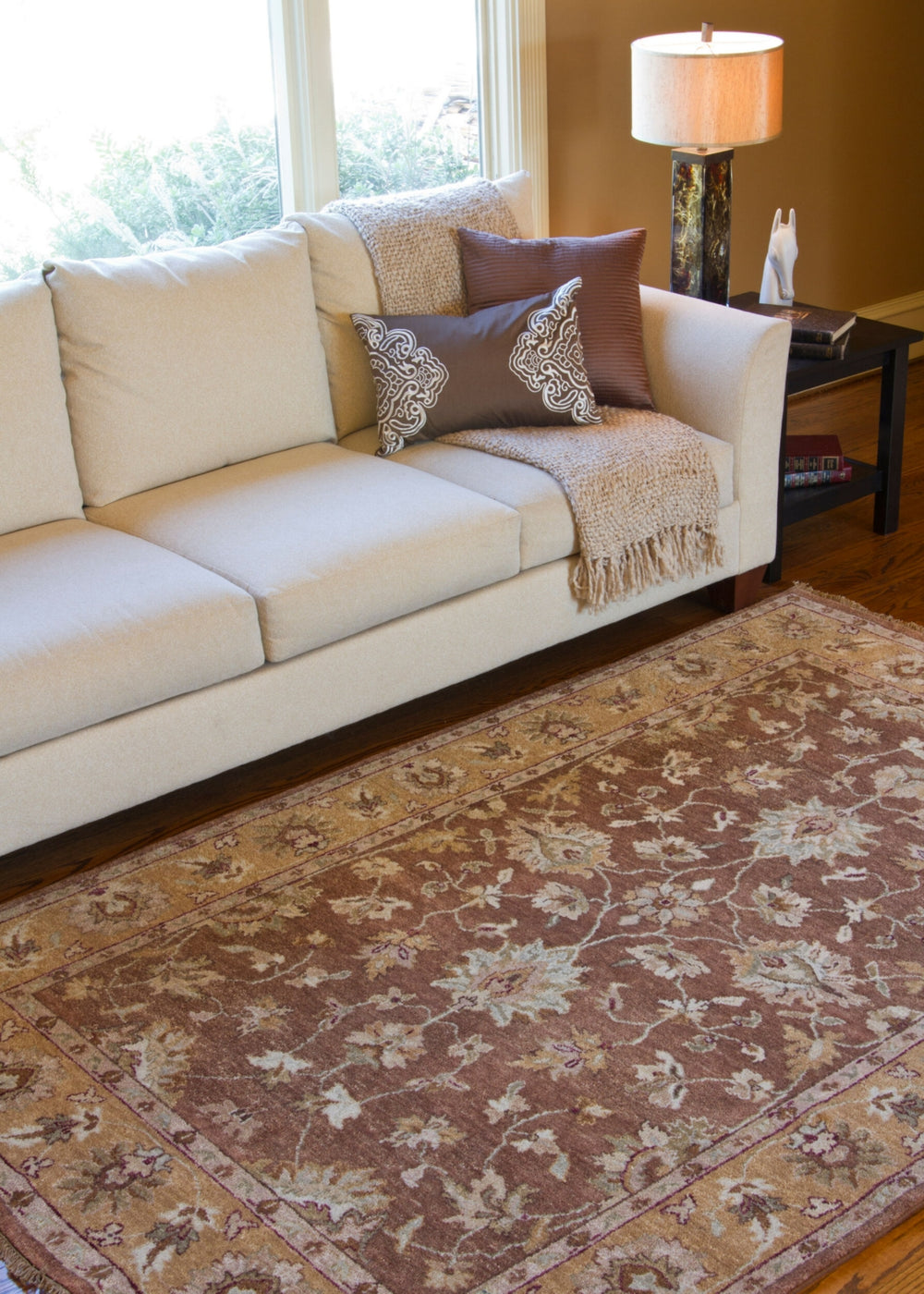 Surya Estate EST-10503 Area Rug Room Scene Feature