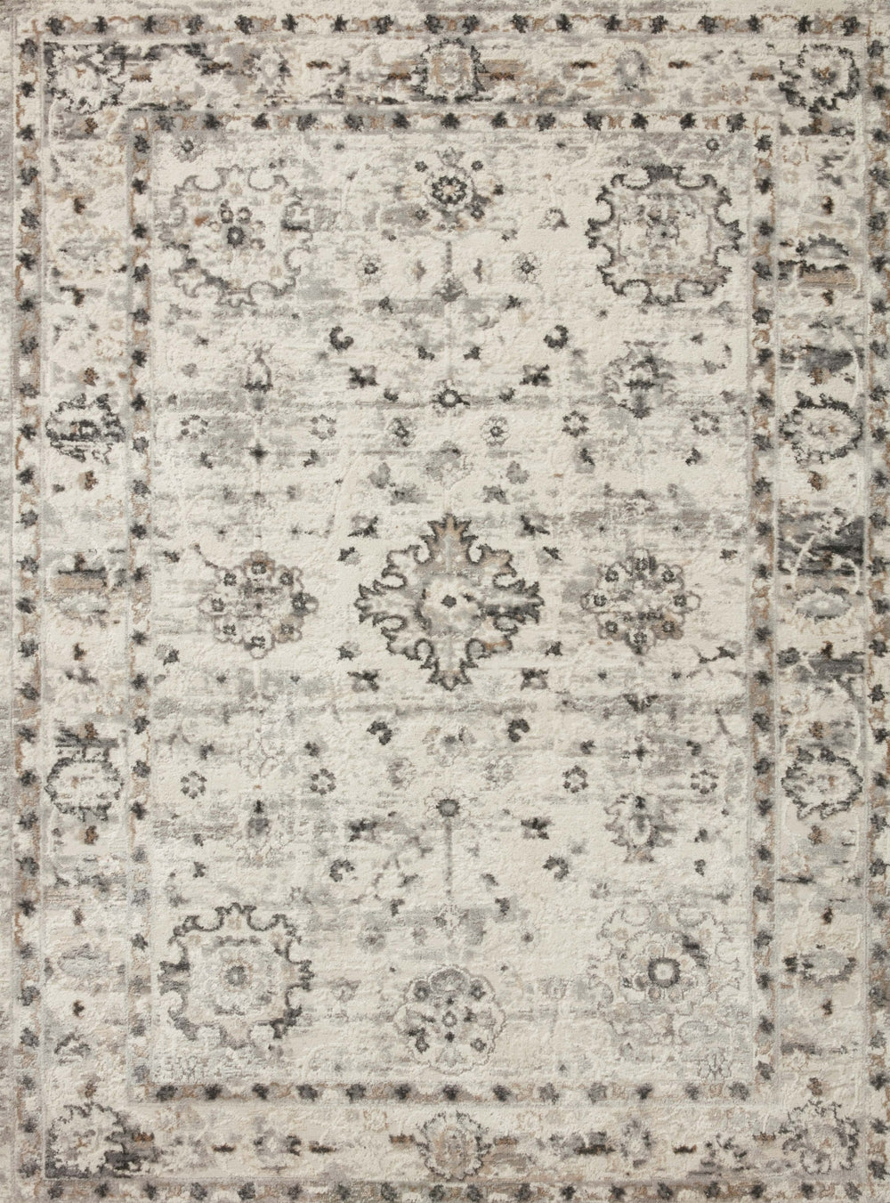Loloi Estelle EST-01 Ivory/Stone Area Rug