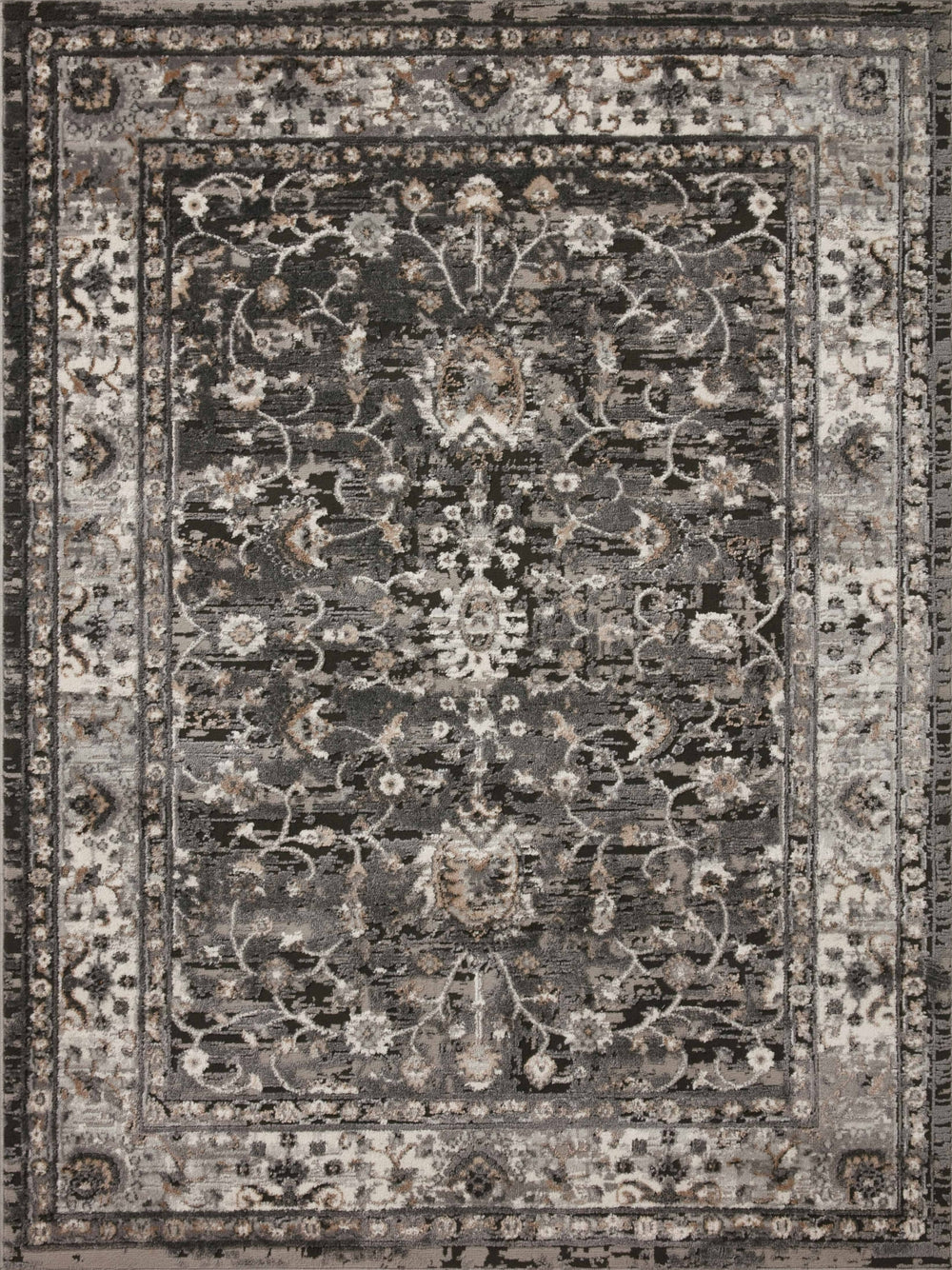 Loloi Estelle EST-02 Charcoal/Grey Area Rug