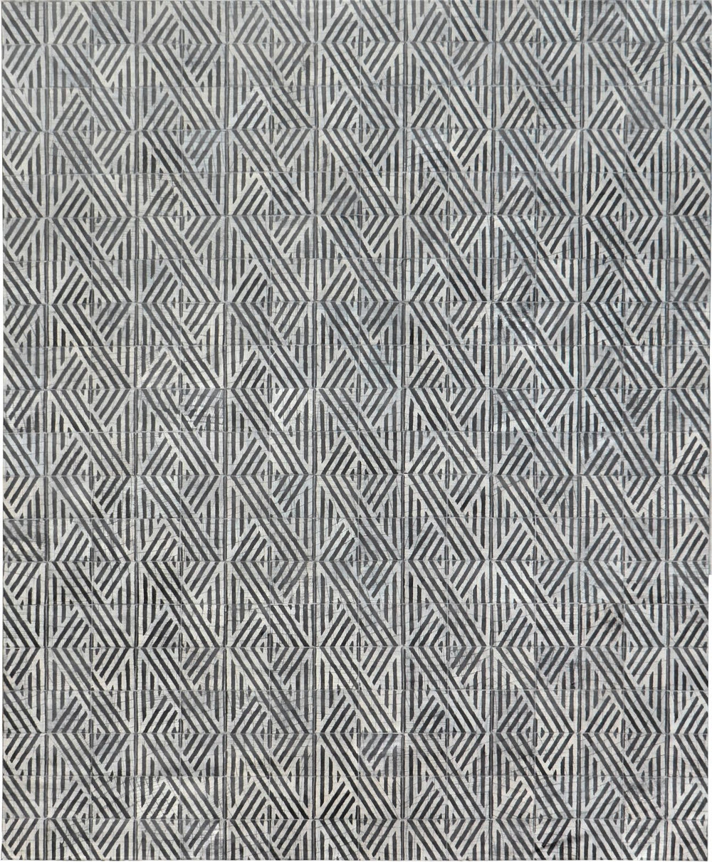 Exquisite Rugs Granite Hide 2406 Silver Area Rug