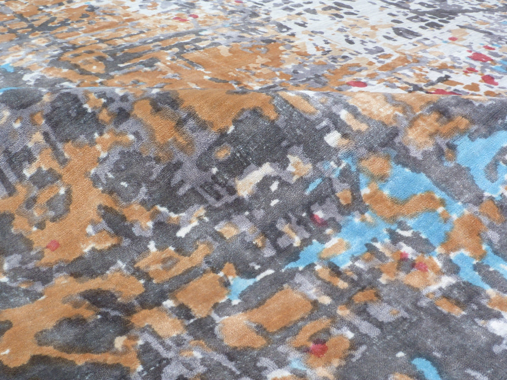 Exquisite Rugs Antolini 2627 Gray Area Rug Lifestyle Image Feature