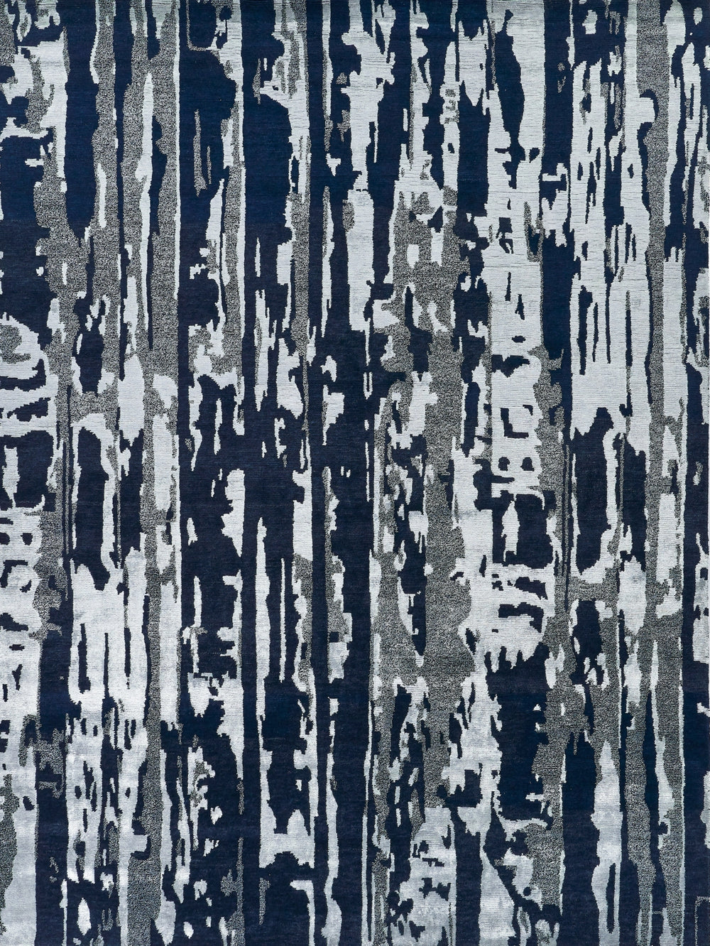 Exquisite Rugs Carrina 3135 Navy/Silver Area Rug