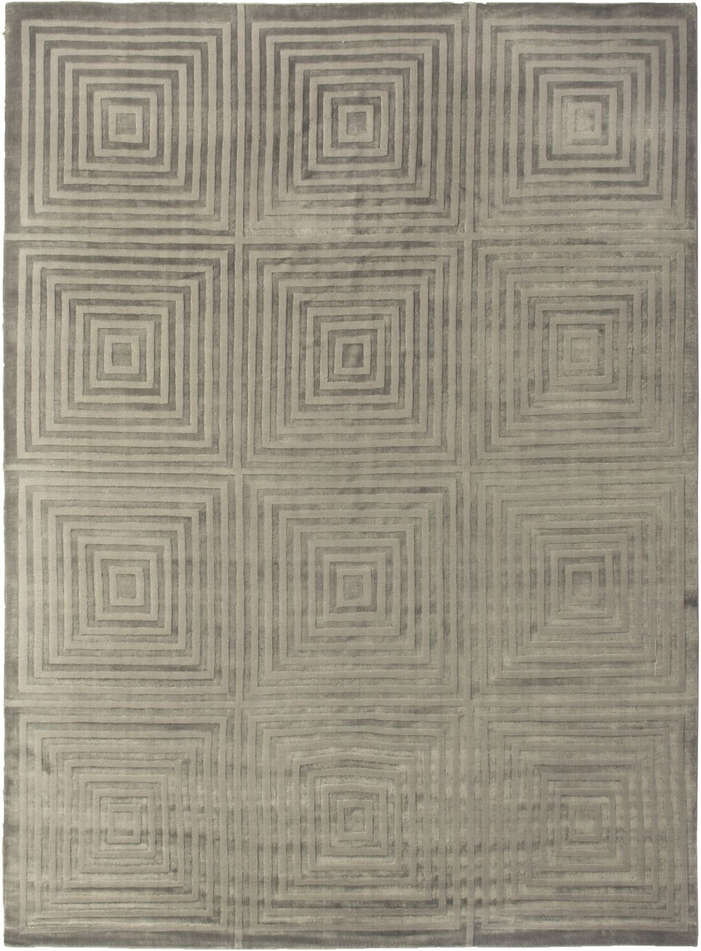 Exquisite Rugs Dove Embossed 3576 Dark Gray Area Rug