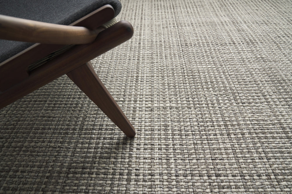 Exquisite Rugs Ferrus 3880 Gray/Brown/Ivory Area Rug by The Met Lifestyle Image Feature
