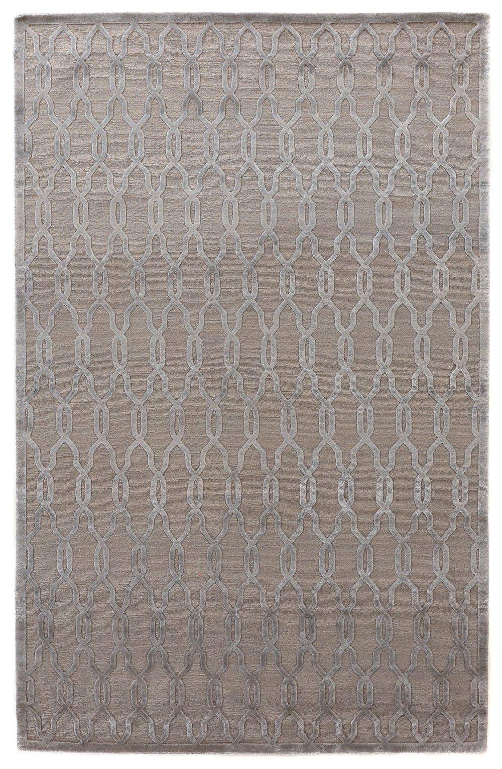 Exquisite Rugs Harmony Tibetan 5059 Light Silver/Taupe Area Rug