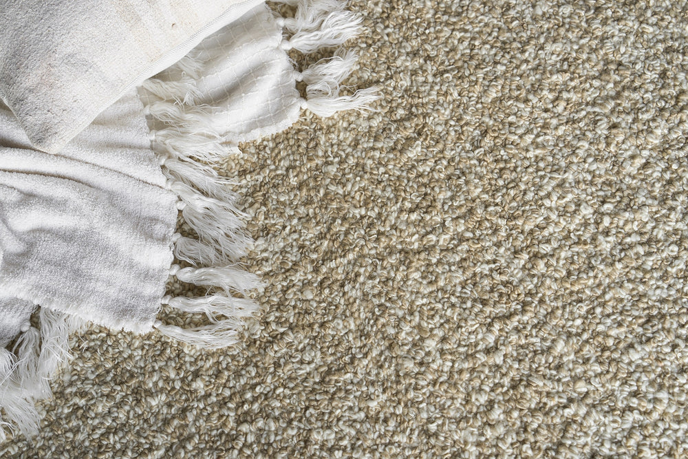 Exquisite Rugs Ferretti 5754 Light Brown Area Rug Lifestyle Image Feature