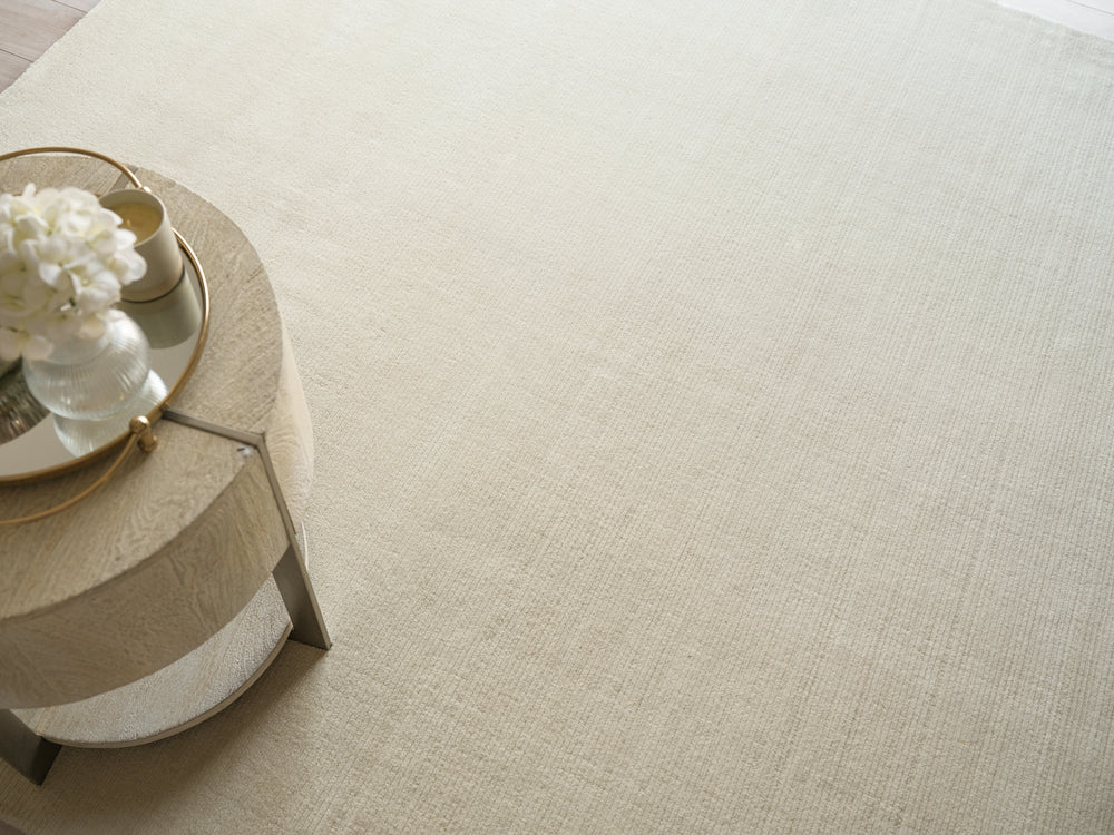 Exquisite Rugs Pavia Modern 6761 Beige Area Rug Lifestyle Image Feature