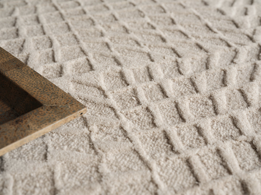 Exquisite Rugs Sandro 7150 Silver Area Rug Lifestyle Image Feature