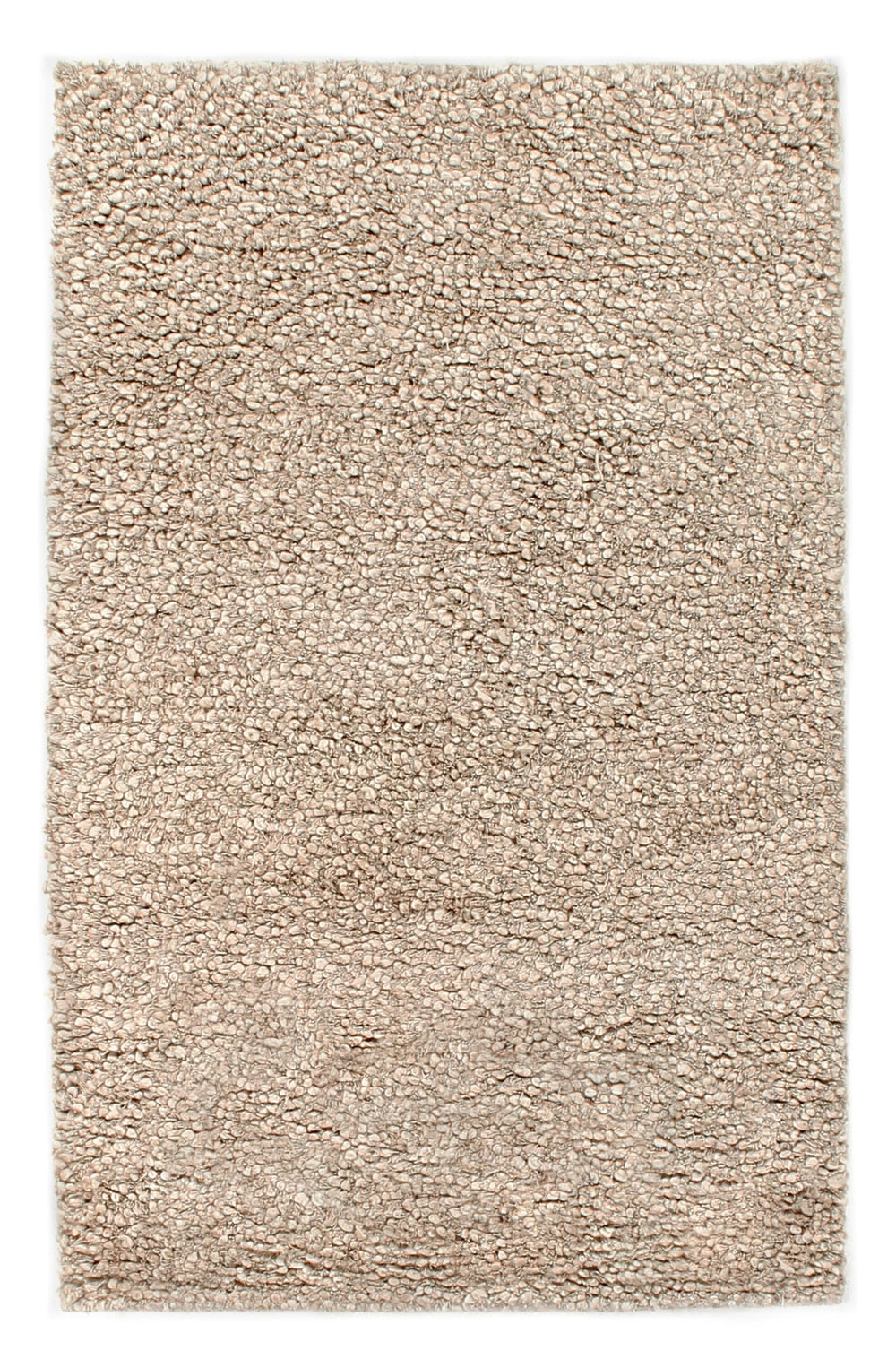 Exquisite Rugs Wool Shaggy 9159 Beige Area Rug