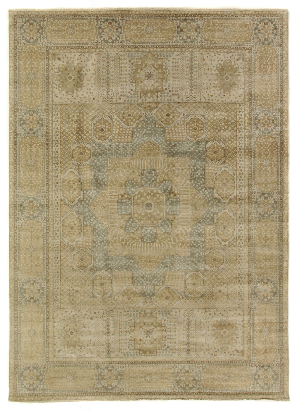 Exquisite Rugs Mamluk 9312 Gold/Gray Area Rug