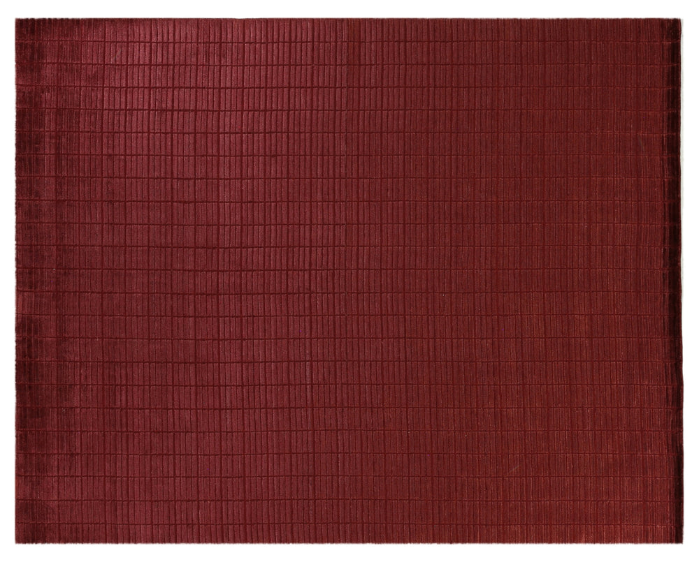 Exquisite Rugs Blocks 9502 Red Area Rug
