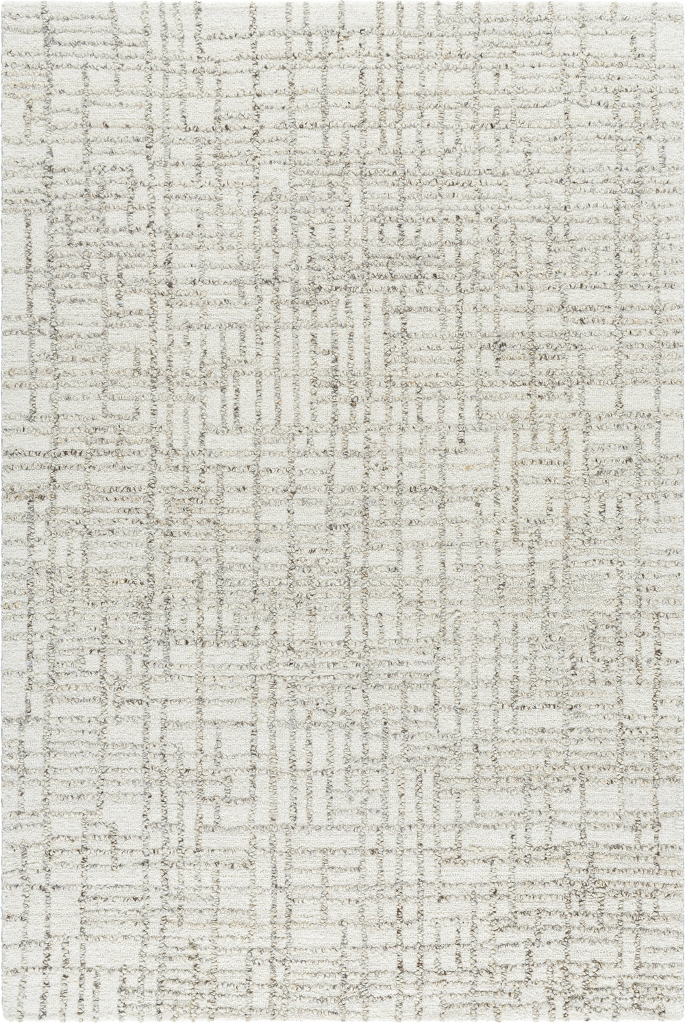 Livabliss Falcao FAC-2303 Light Silver Area Rug