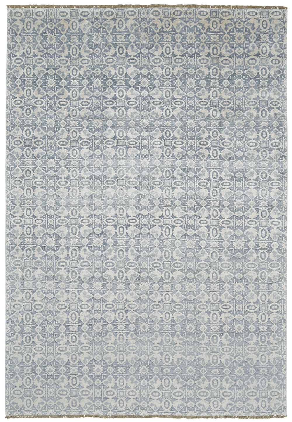Feizy Khitan I 7239F Blue/Silver Area Rug