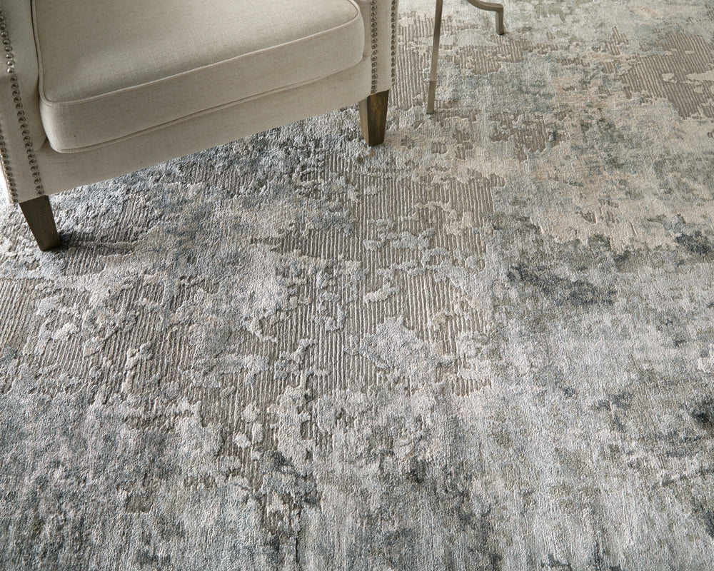 Havila Fine Rugs Gift H-4931 Gray/Ivory/Taupe Area Rug Lifestyle Image Feature