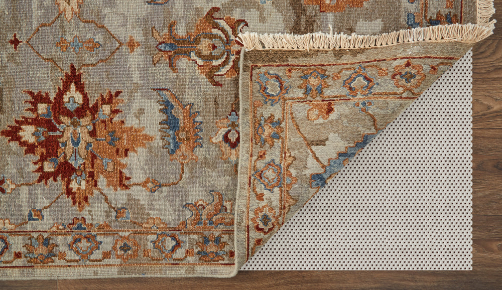 Feizy Leylan 0583F Brown/Tan/Gray Area Rug Lifestyle Image Feature