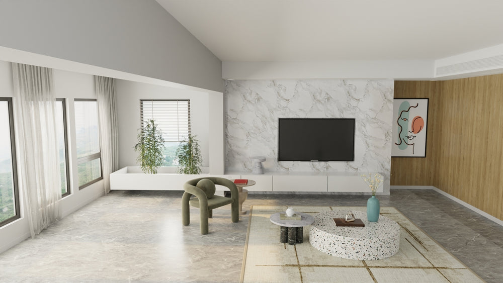 Feizy Winston 8B01F Ivory / Tan Area Rug Lifestyle Image Feature