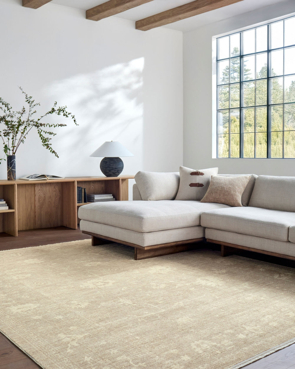 Galey Alix X Livabliss Fetscher GAHU-2302 Area Rug Room Scene Feature