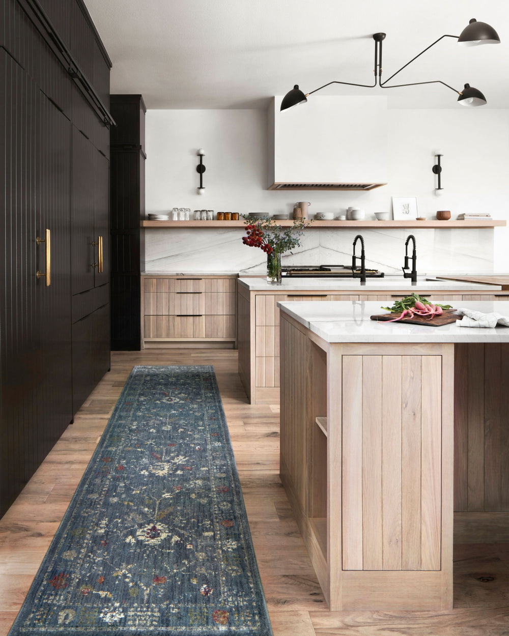 Loloi Giada GIA-06 Denim / Multi Area Rug Lifestyle Image Feature