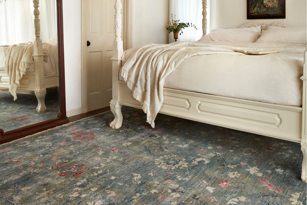 Loloi Giada GIA-06 Lagoon / Multi Area Rug Lifestyle Image Feature