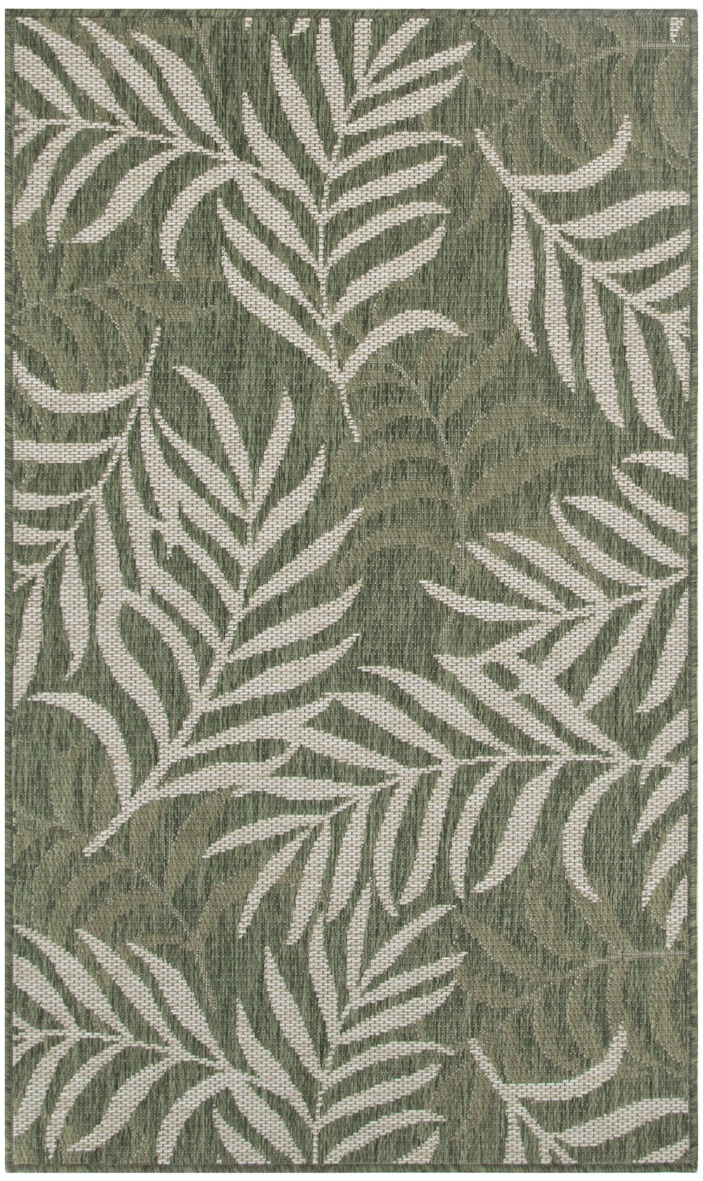 Nourison Garden Oasis GOA01 Green Ivory Area Rug