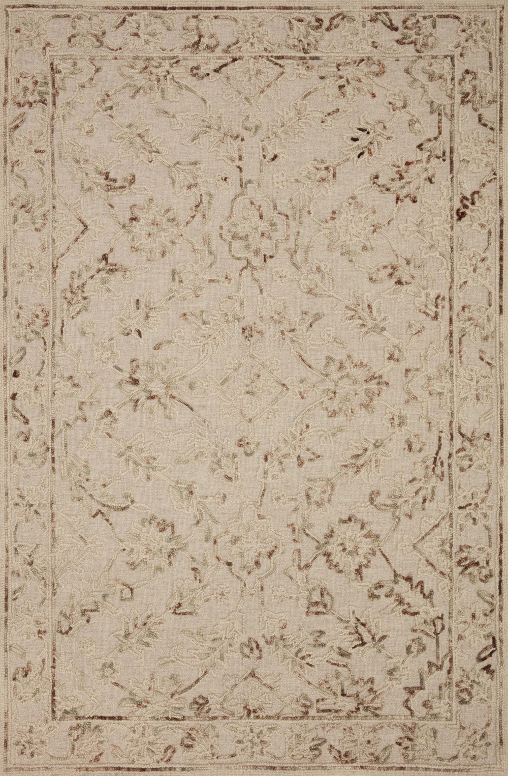 Loloi Halle HAE-02 Natural/Sage Area Rug