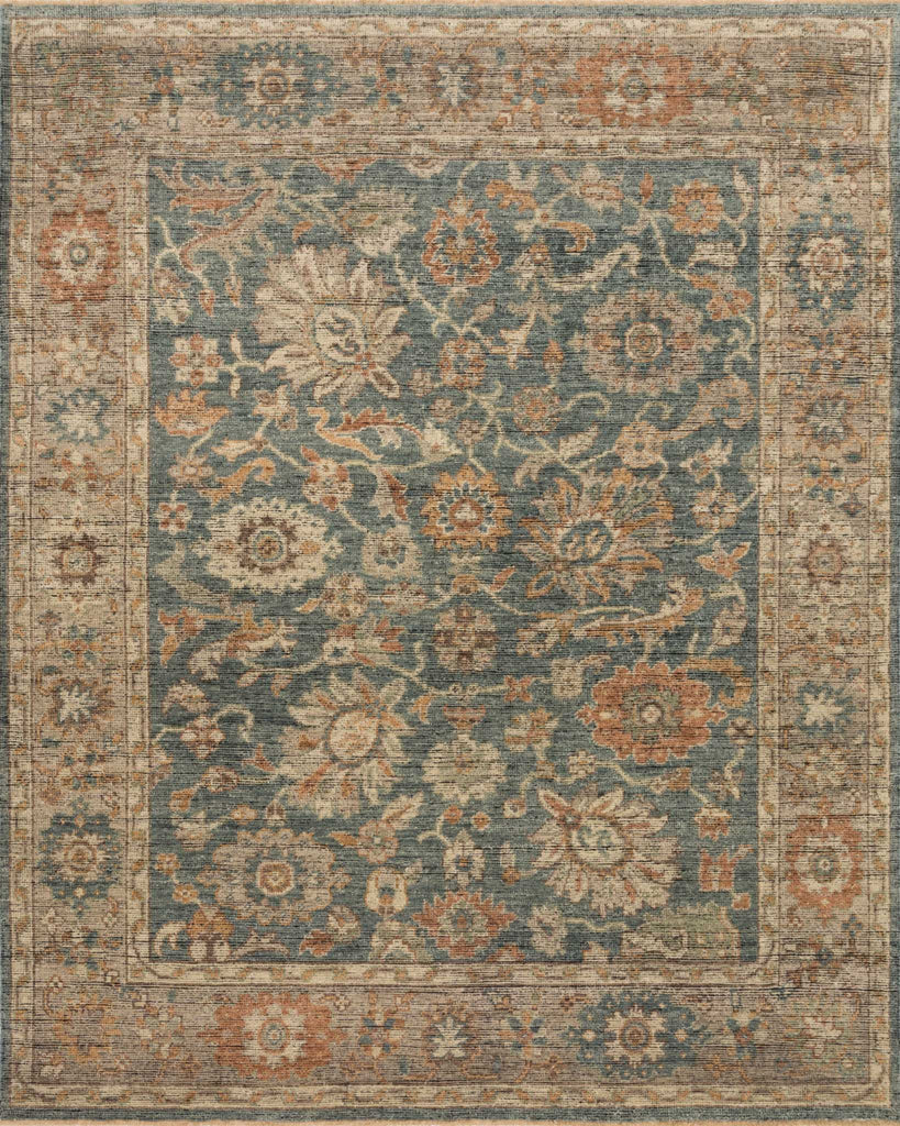 Loloi Heirloom HQ-07 Blue/Beige Area Rug main image