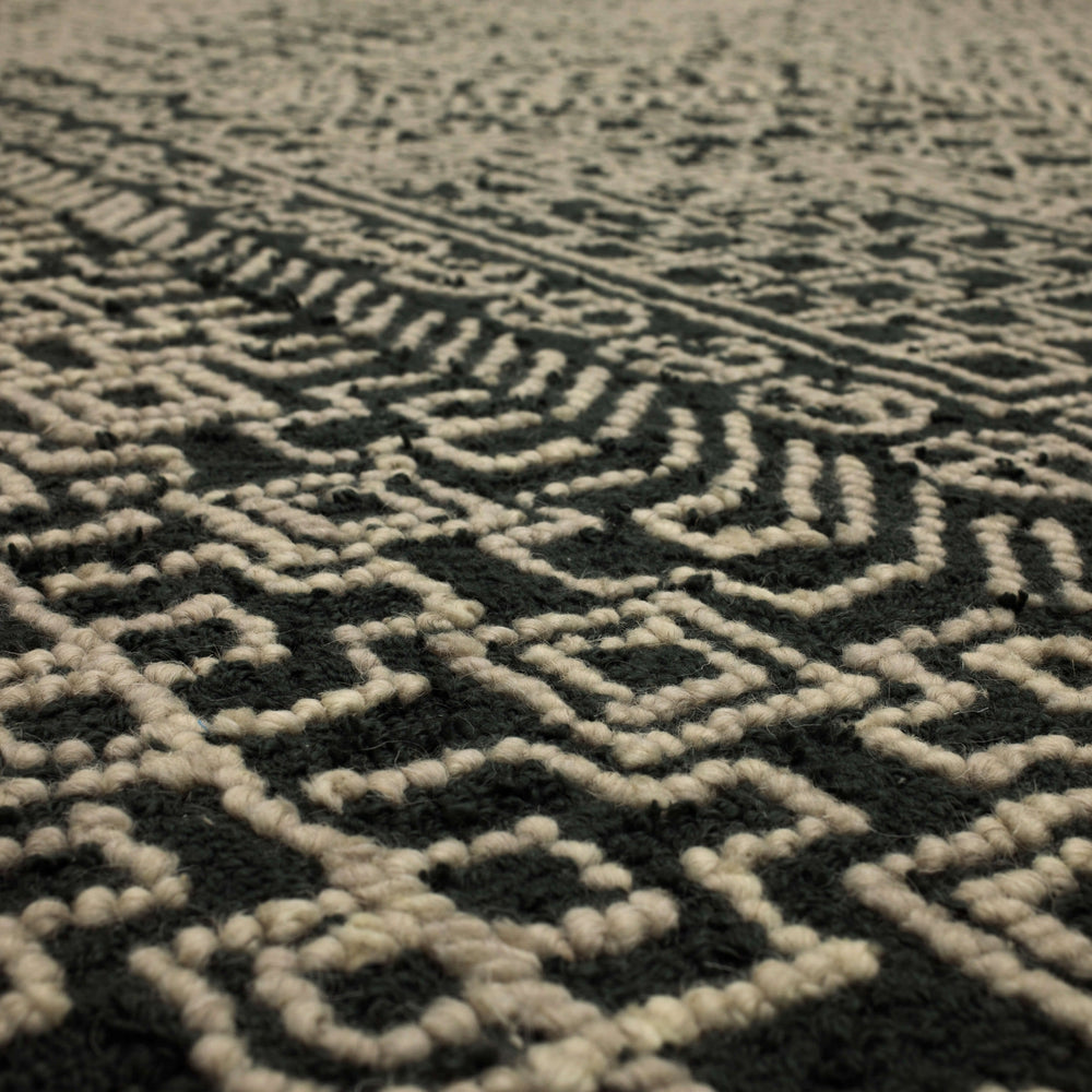 Karastan Cypress Hinoki Dark Shadow Area Rug by Drew and Jonathan Detail Image Feature