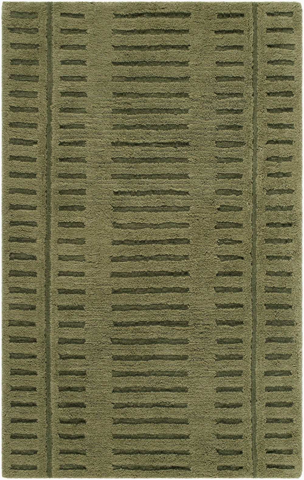 Livabliss Harrow HRR-2301 Olive Green Area Rug