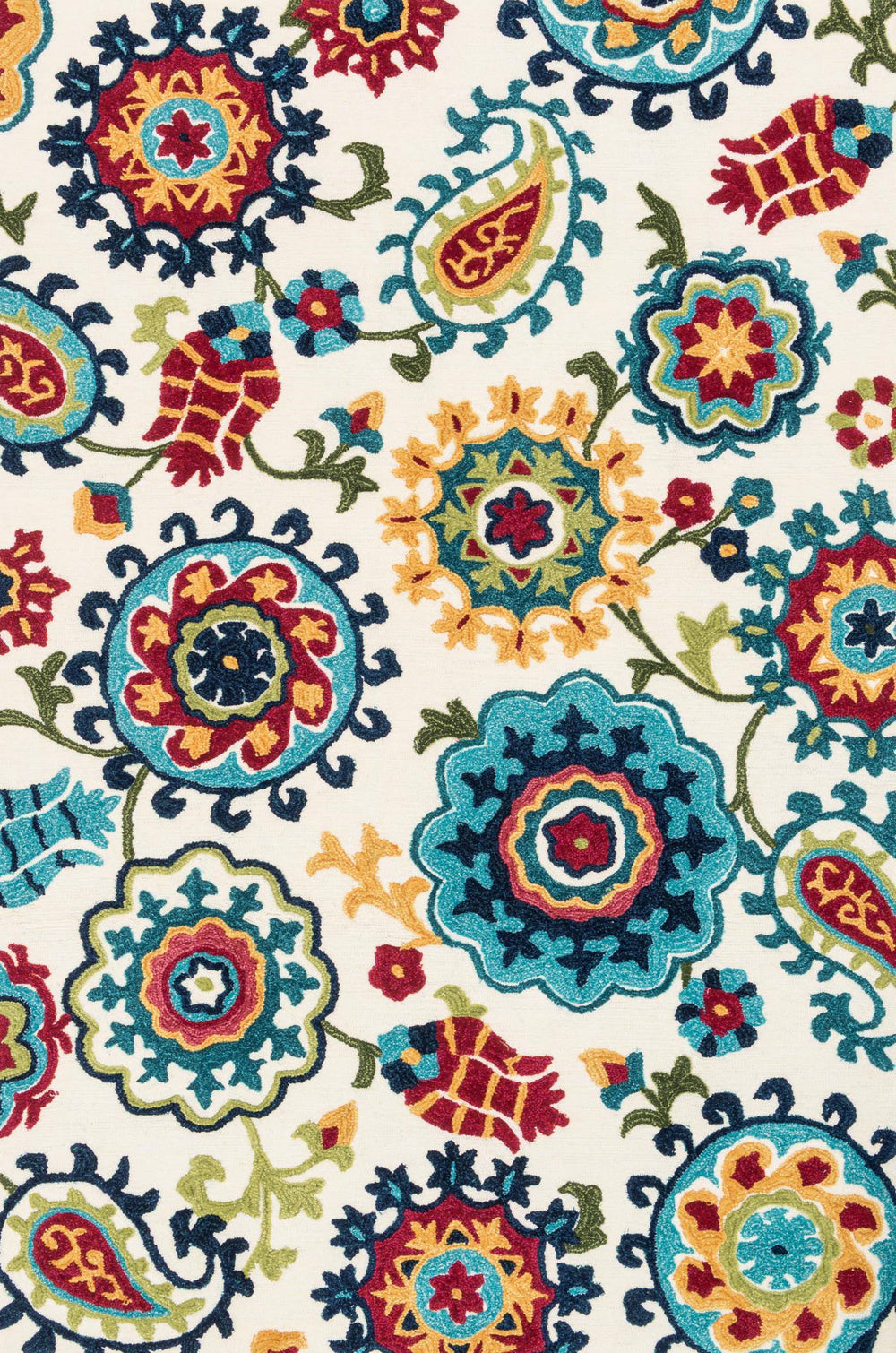 Loloi Jade JD-04 Ivory/Multi Area Rug