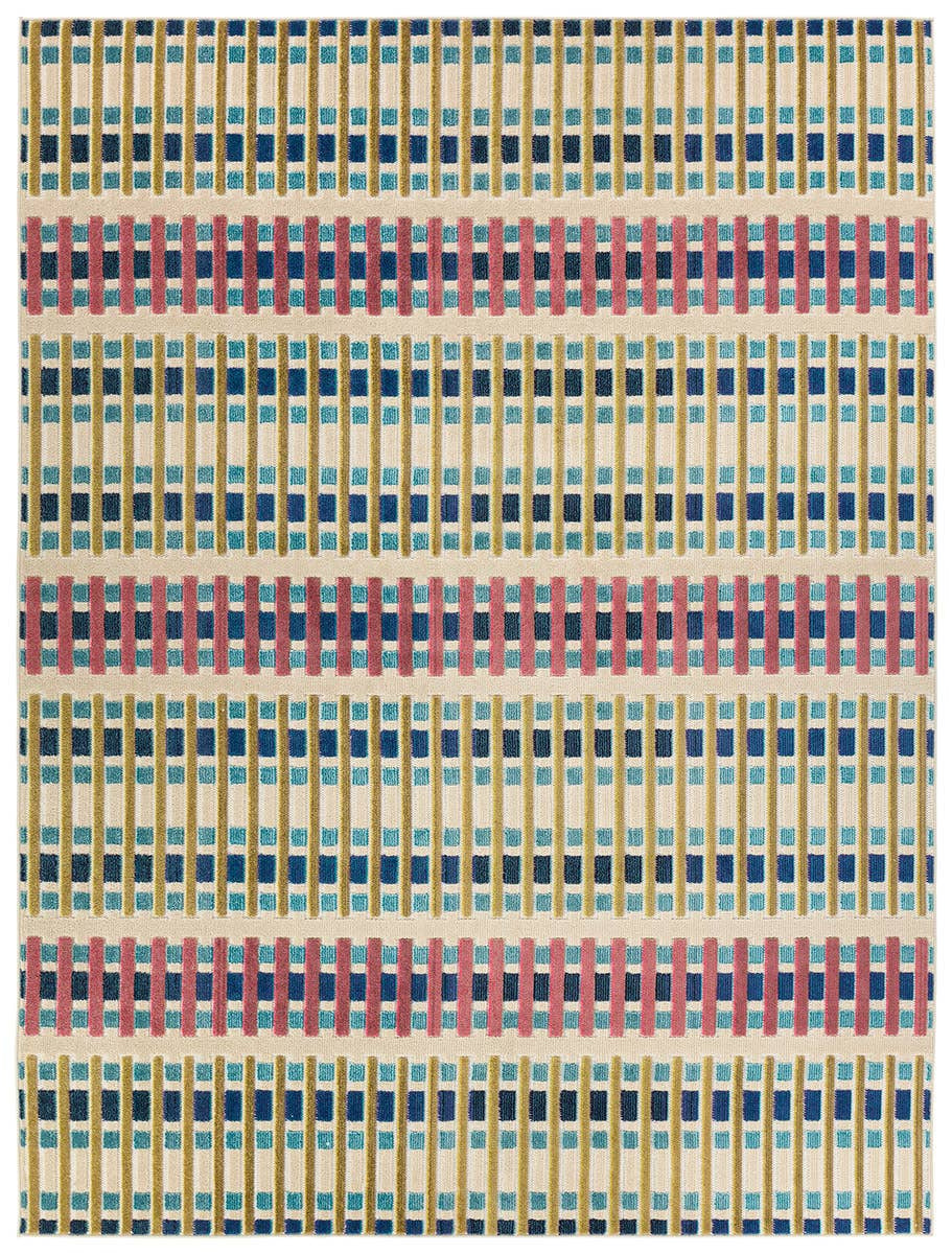 Jaipur Living Alina Peregrine ALI05 White/Multicolor Area Rug