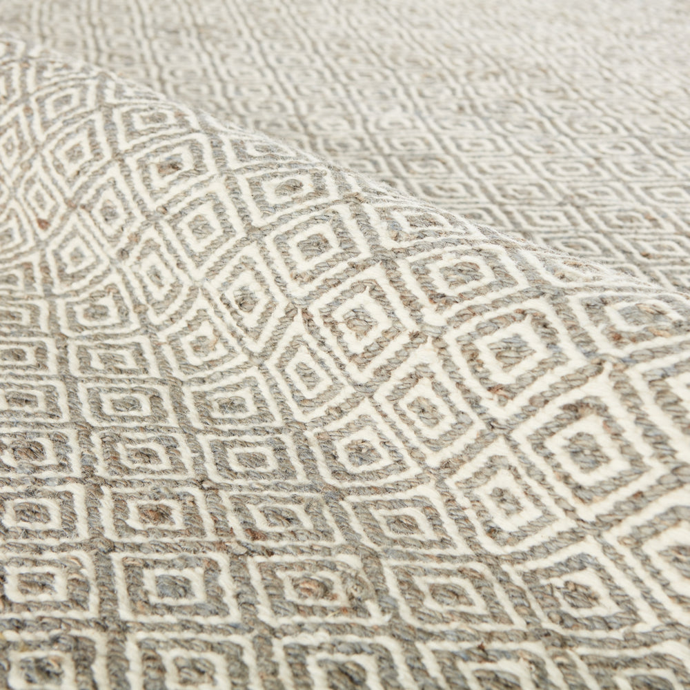Jaipur Living Naturals Ambary Wales AMB02 Tan/White Area Rug Lifestyle Image Feature