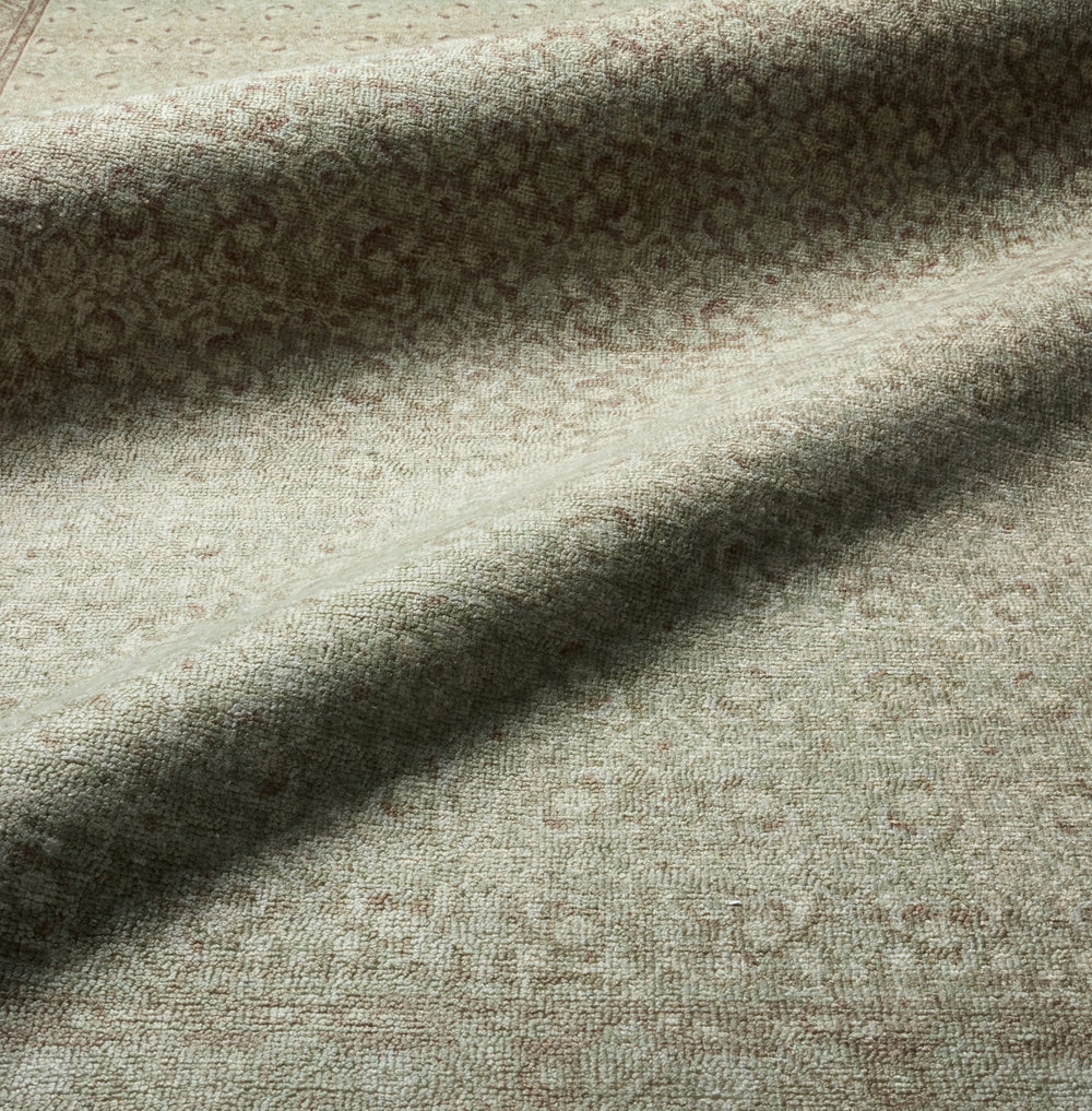 Jaipur Living Casen Vaelynn CSN08 Green Area Rug Lifestyle Image Feature