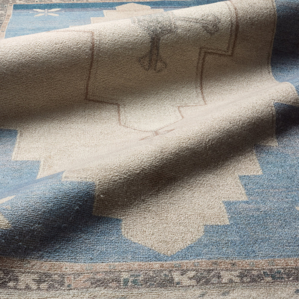 Jaipur Living Casen Enigma CSN11 Blue Area Rug Lifestyle Image Feature