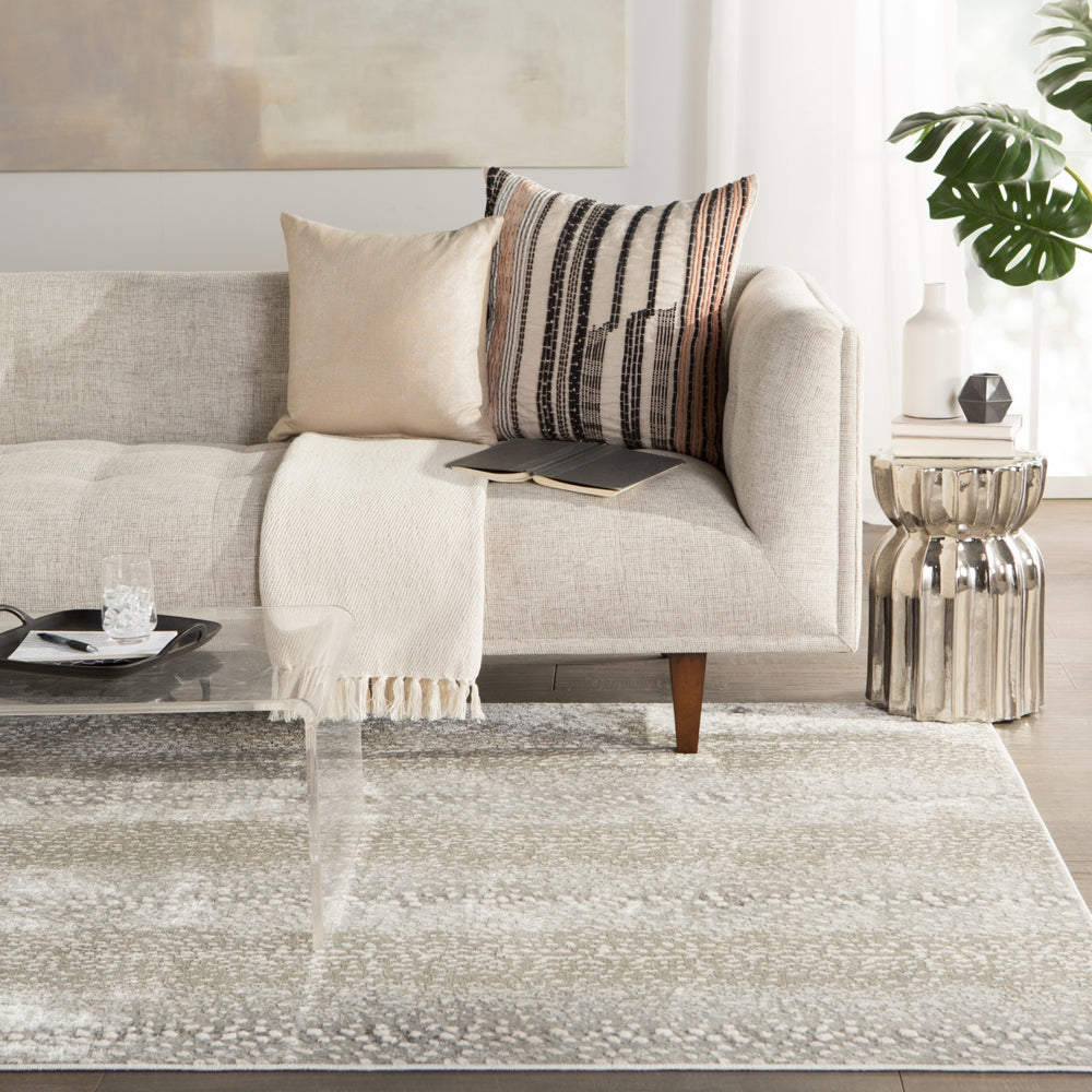 Jaipur Living Catalyst Axis CTY08 Gray/Natural Area Rug Lifestyle Image Feature