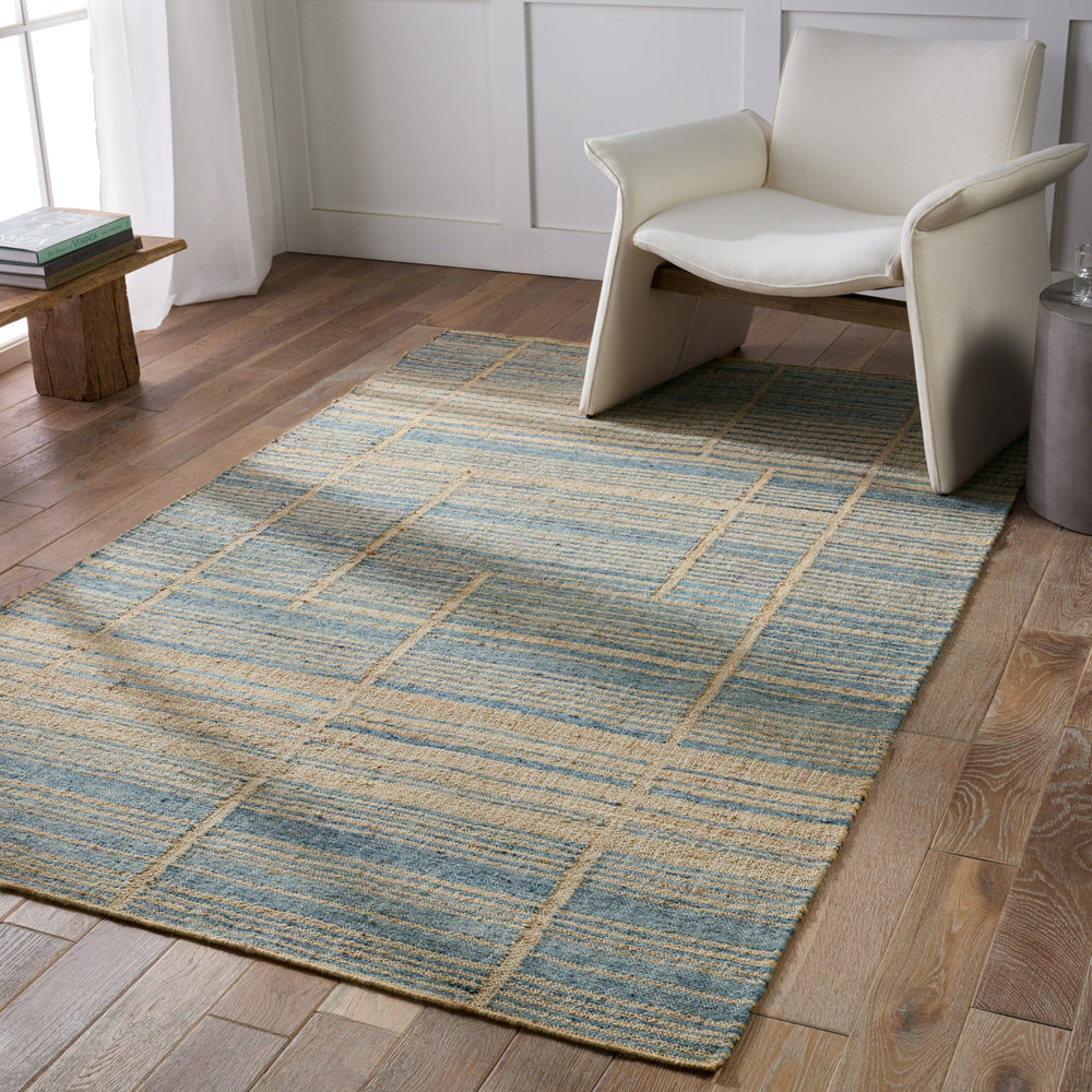 Jaipur Living Dorada Ciana DRD02 Brown/Blue Area Rug Lifestyle Image Feature