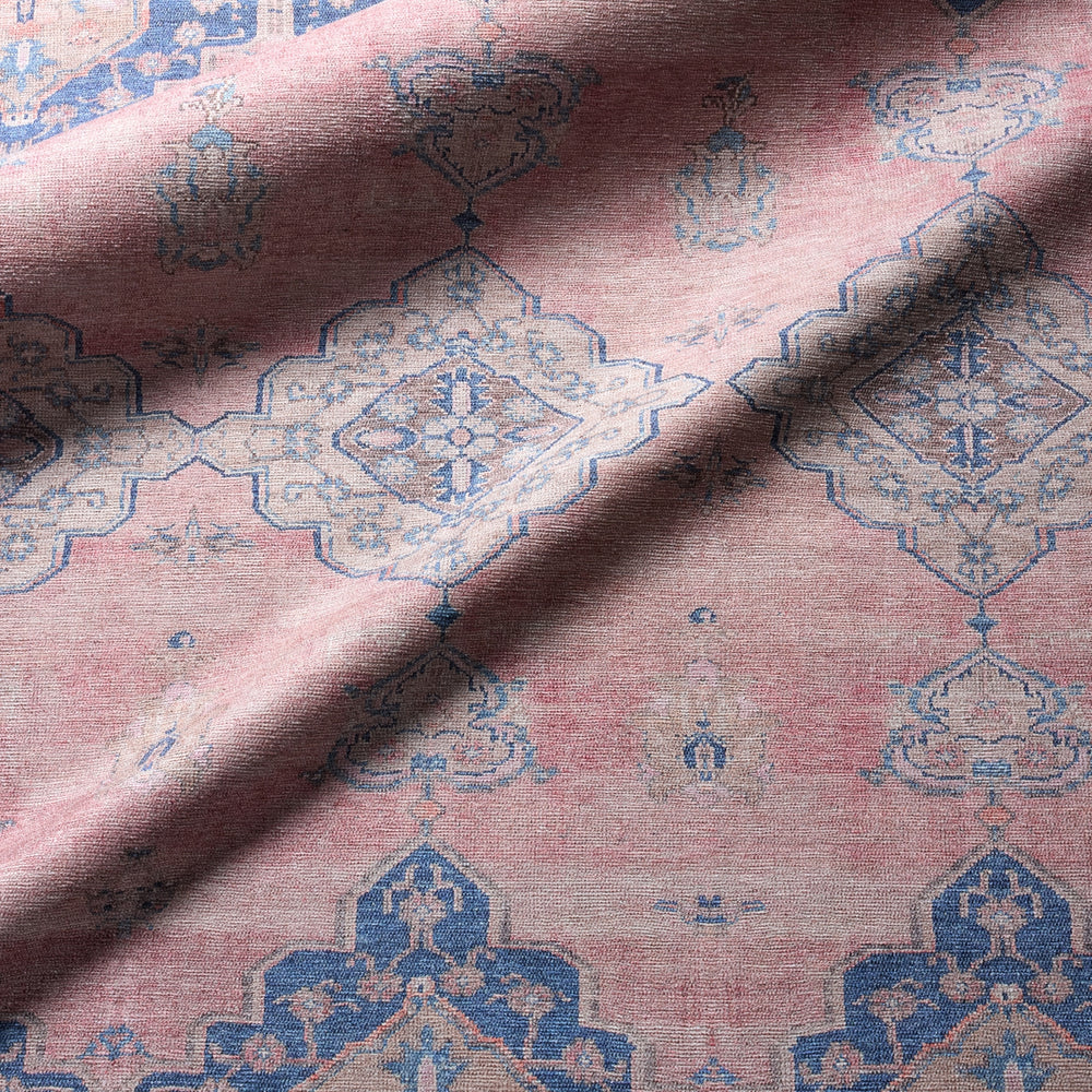 Jaipur Living Kairos Adalee KAR01 Pink/Blue Area Rug by Vibe Lifestyle Image Feature