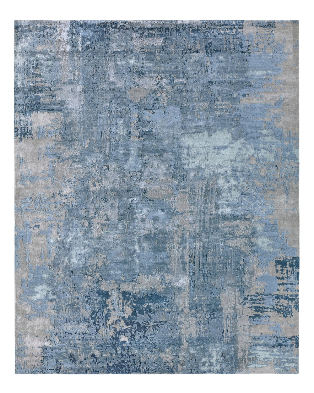 Jaipur Living Project Theory Neev PRE13 Gray/Navy Area Rug by Kavi
