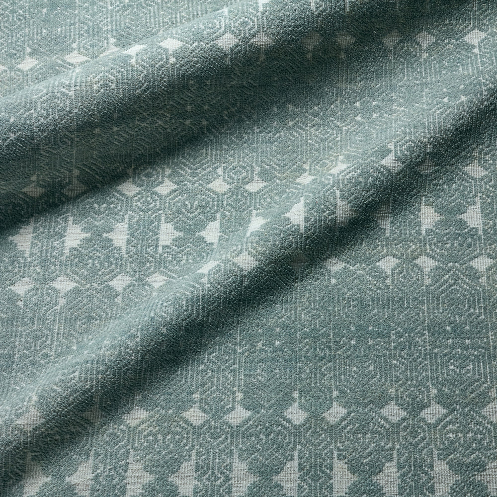 Jaipur Living Reign Abelle REI12 Teal/Light Gray Area Rug Lifestyle Image Feature
