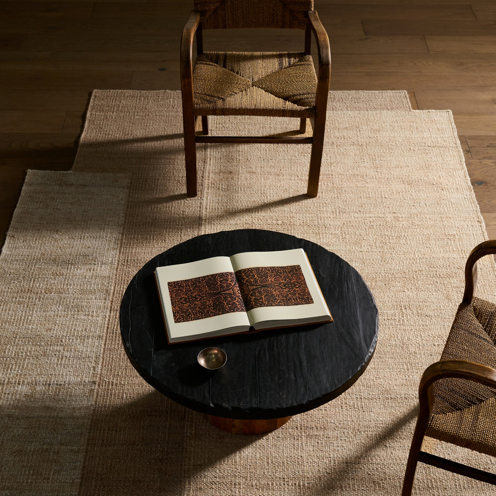 Jaipur Living Refined Layers Badal RFL03 Tan / Beige Area Rug Room Scene Feature