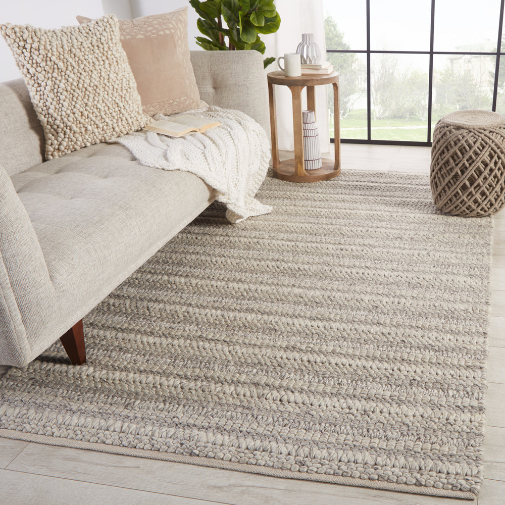 Jaipur Living Star Gaze Nebula STG01 Gray/Cream Area Rug Lifestyle Image Feature